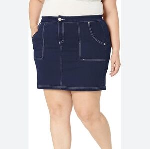 NEW YORK & CO Dark Denim skirt sz XXL